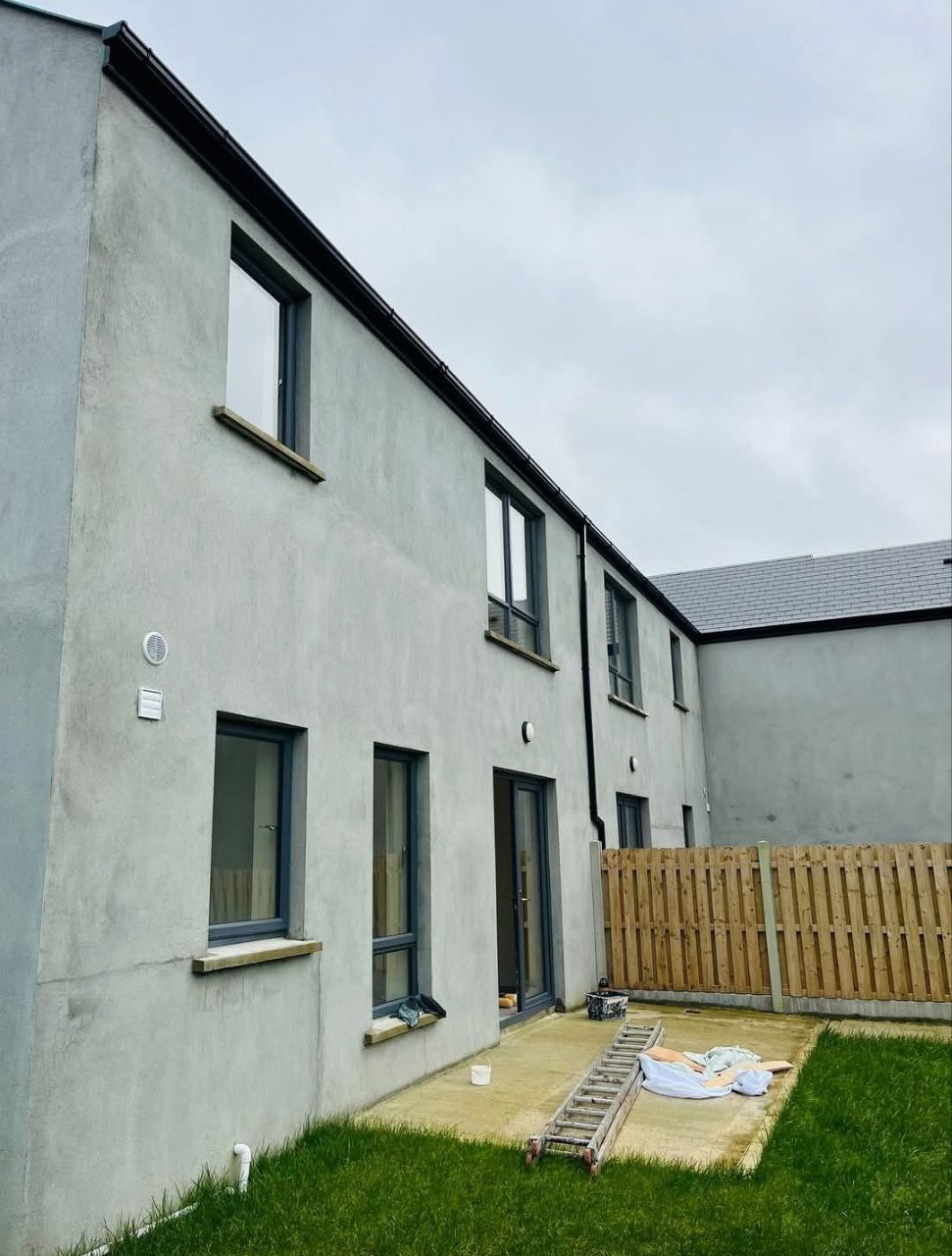 Exterior house painting before