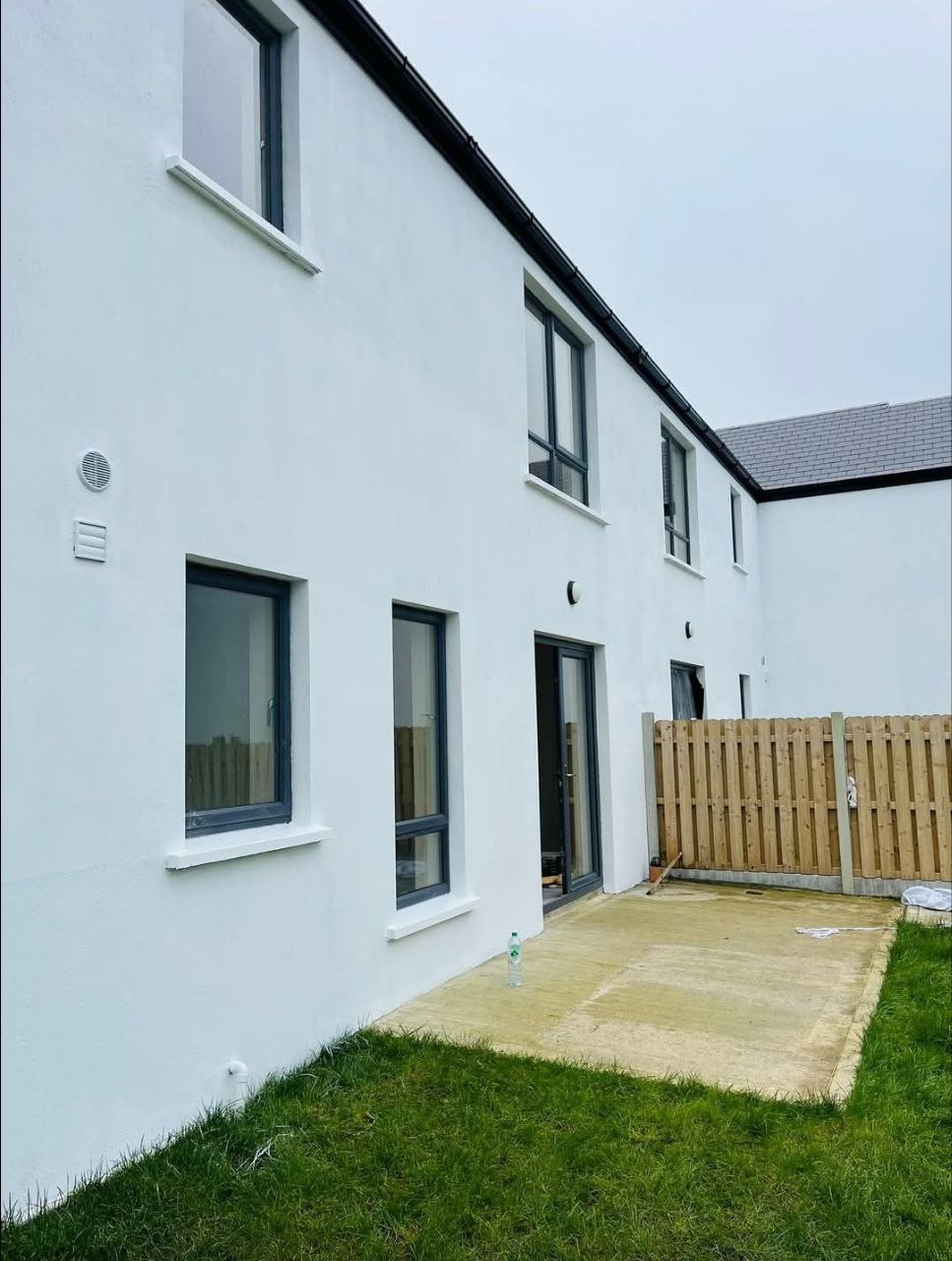 Exterior house painting after